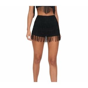 PRETTY LITTLE THING Fringe Shorts Dance Costume